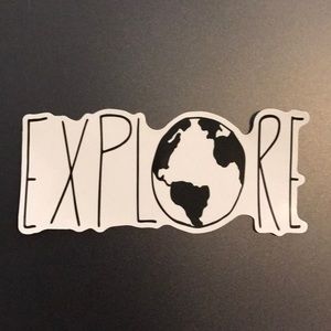 Explore sticker